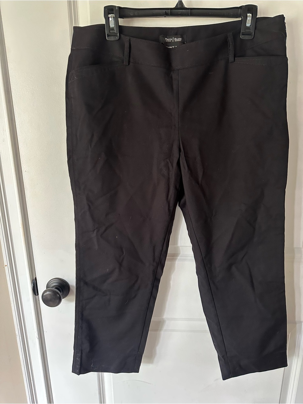 12s White House Black Market perfect formBlack Slim Ankle Pants